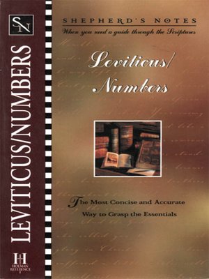 cover image of Leviticus, Numbers